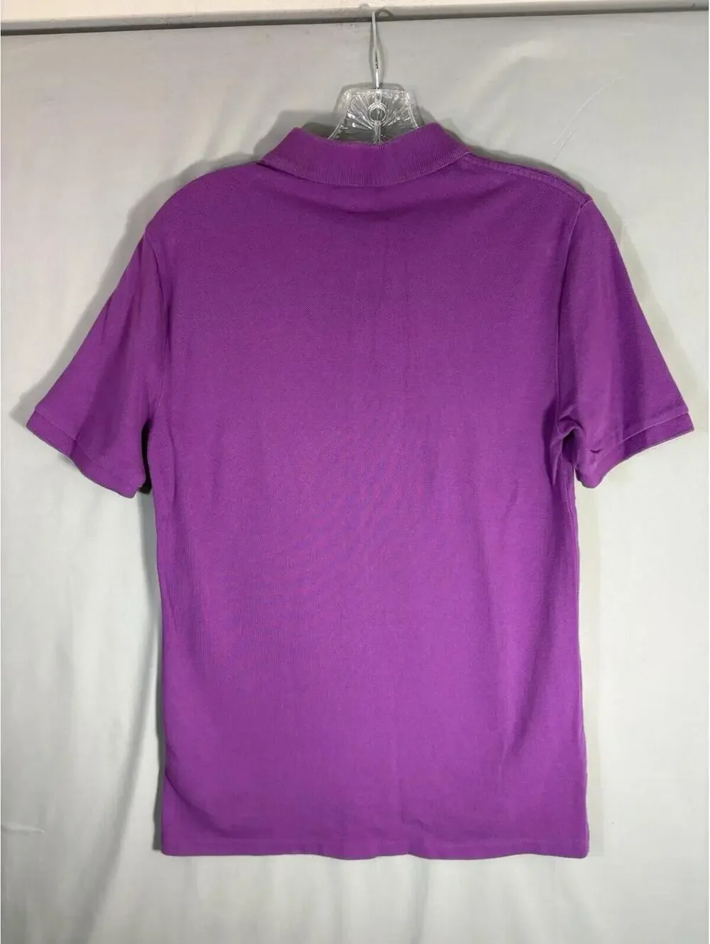 Polo Ralph Lauren Youth L 14-16 Purple Pique Cotton Polo Shirt Pony Logo READ